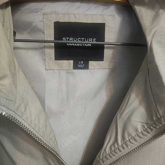 STRUCTURE COLLECTION MENS WINDBREAKER. NEVER BEEN WORN. FASHIONABLE ! - Picture 2 of 5